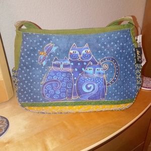 Laurel Burch - Cat Shoulder Bag
